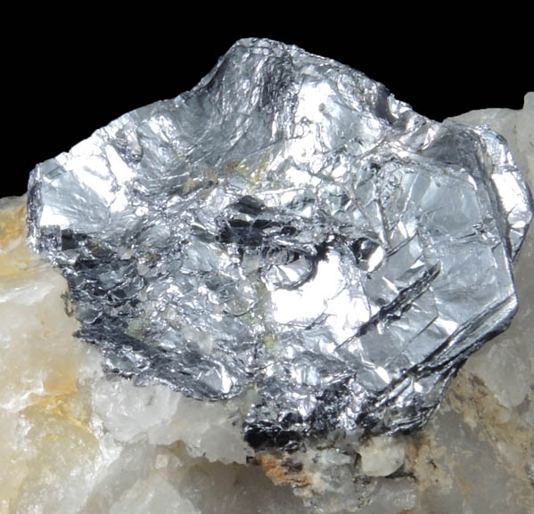 Molybdenite in Quartz from Moly Hill Mine, La Motte Township, Qubec, Canada