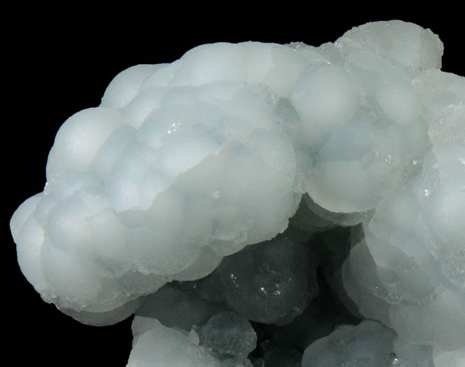 Prehnite with Goethite from O and G Industries Southbury Quarry, Southbury, New Haven County, Connecticut
