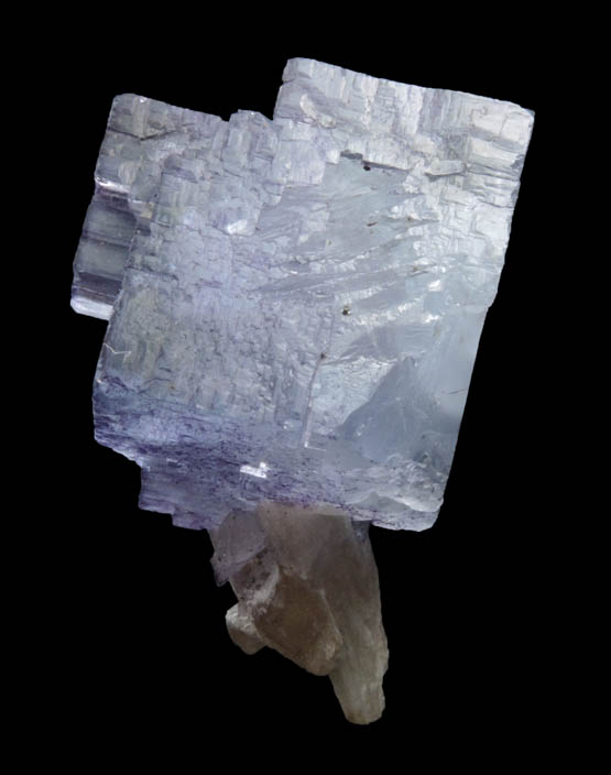 Fluorite with Calcite from Cave-in-Rock District, Hardin County, Illinois