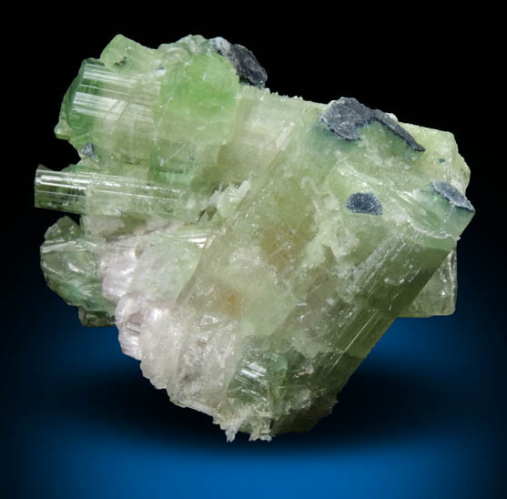 Elbaite Tourmaline from Mount Mica Quarry, Pocket 11, Paris, Oxford County, Maine