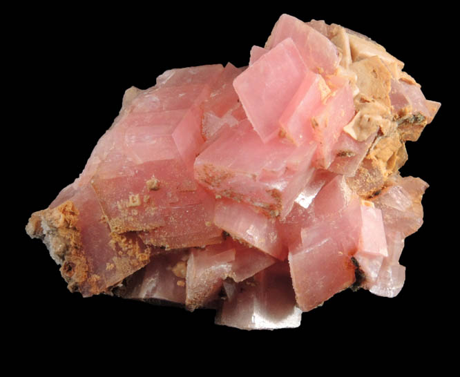 Rhodochrosite from Emma Mine, Butte Mining District, Summit Valley, Silver Bow County, Montana