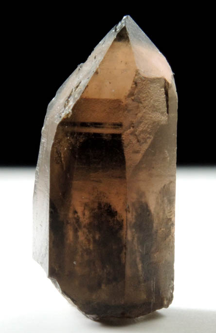 Quartz var. Smoky Quartz from Birch Hill Quarry, 2.7 km SW of North Conway, Carroll County, New Hampshire