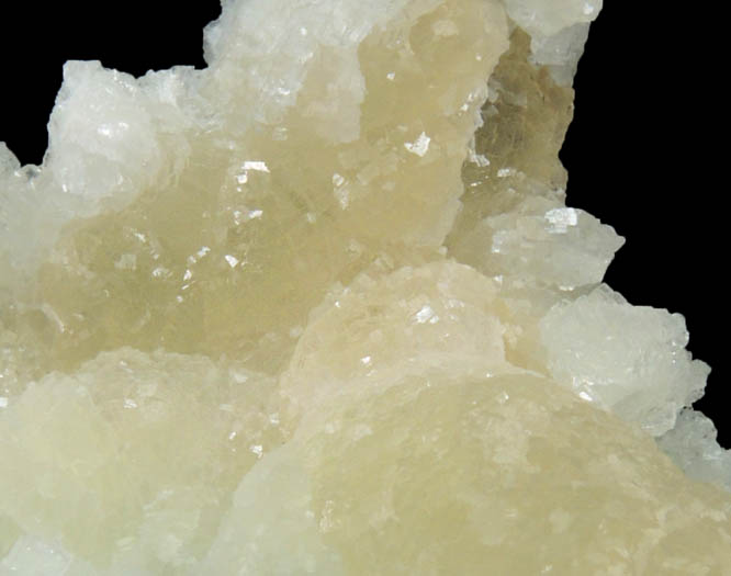 Prehnite from O and G Industries Southbury Quarry, Southbury, New Haven County, Connecticut