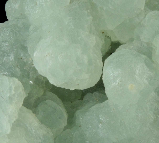 Prehnite from O and G Industries Southbury Quarry, Southbury, New Haven County, Connecticut