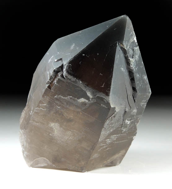 Quartz var. Smoky Quartz (Dauphin Law Twins) from Moat Mountain, west of North Conway, Carroll County, New Hampshire