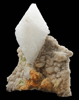Aragonite var. Tarnowitzite on Smithsonite from Tsumeb Mine, Otavi-Bergland District, Oshikoto, Namibia