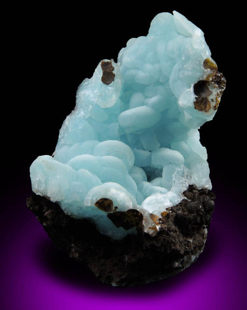 Hemimorphite from 79 Mine, Banner District, near Hayden, Gila County, Arizona