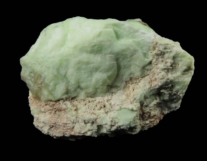 Magnesite (nickel-rich) from Kurnalpi, Western Australia, Australia