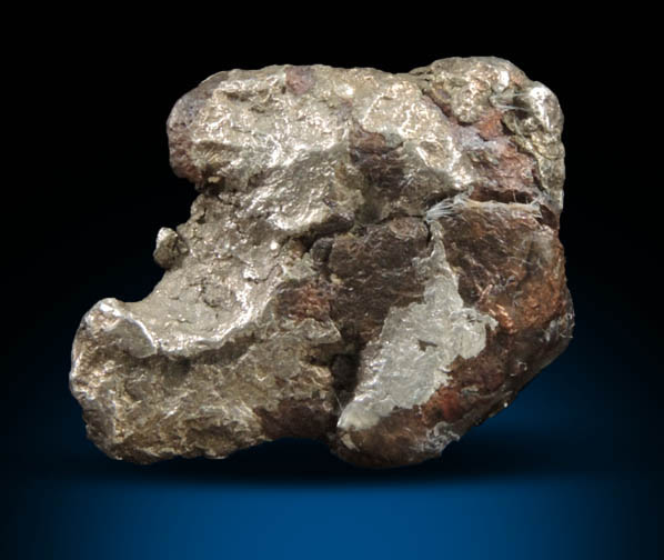 Silver and Copper var. Half-breed from Keweenaw Peninsula Copper District, Michigan