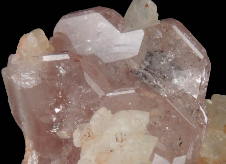 Fluorapatite with Calcite from Furka Tunnel, Wallis (Valais), Switzerland