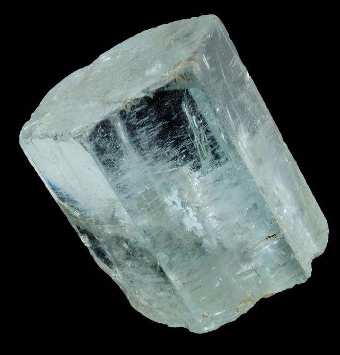 Beryl var. Aquamarine with Muscovite inclusions from Chumar Bakhoor, Nagar, Gilgit-Baltistan, Pakistan