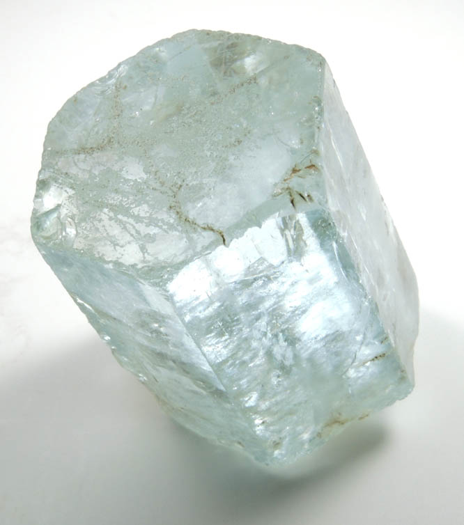 Beryl var. Aquamarine with Muscovite inclusions from Chumar Bakhoor, Nagar, Gilgit-Baltistan, Pakistan