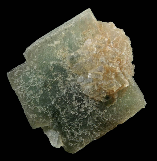 Fluorite (exhibiting multiple generation zoning) from Middle Mountain, Carroll County, New Hampshire