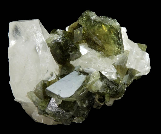 Uvite Tourmaline on Magnesite from Brumado District, Serra das guas, Bahia, Brazil