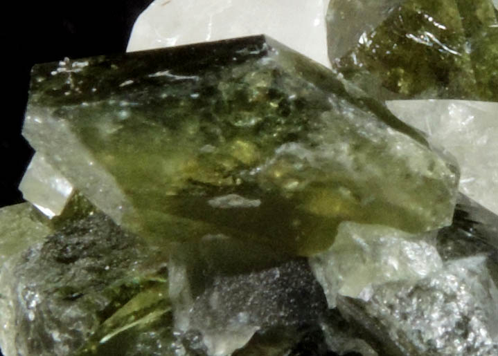 Uvite Tourmaline on Magnesite from Brumado District, Serra das guas, Bahia, Brazil