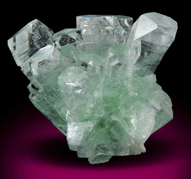 Apophyllite from Momin Akhada, near Rahuri, 50 km north of Ahmednagar, Maharashtra, India (Type Locality for Collected ca. 2001)