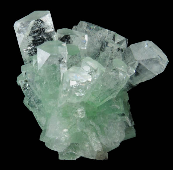 Apophyllite from Momin Akhada, near Rahuri, 50 km north of Ahmednagar, Maharashtra, India (Type Locality for Collected ca. 2001)