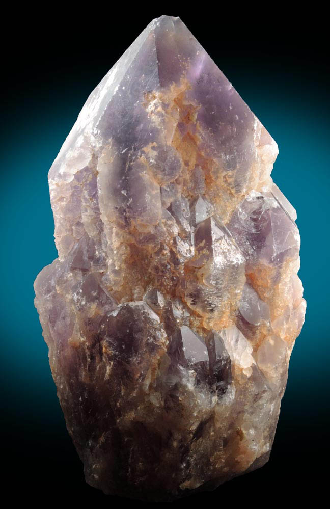 Quartz var. Ametrine Quartz Crystal from Anahi Mine, La Gaiba District, Angel Sandoval Province, Santa Cruz Department, Bolivia