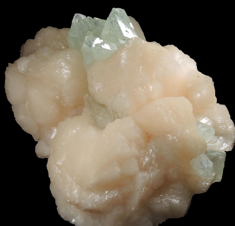 Stilbite and Apophyllite from Jalgaon, Maharashtra, India
