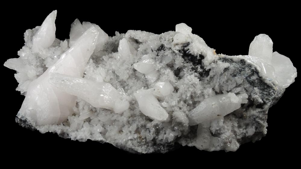 Calcite with minor Sphalerite from Santa Eulalia District, Aquiles Serdn, Chihuahua, Mexico