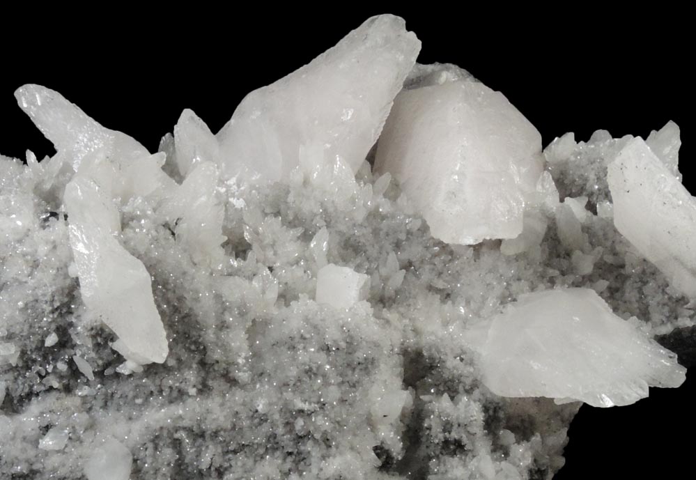 Calcite with minor Sphalerite from Santa Eulalia District, Aquiles Serdn, Chihuahua, Mexico