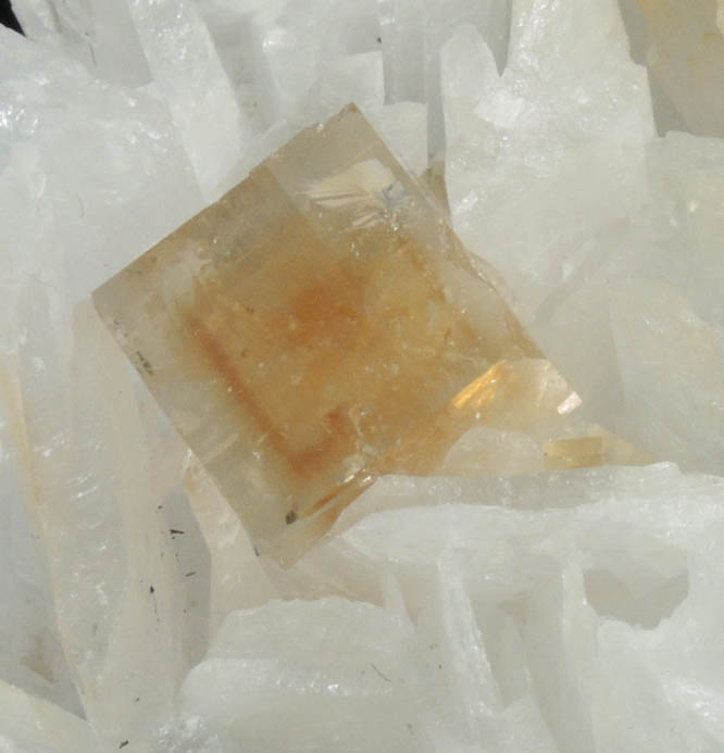 Fluorite on Celestine from White Rock Quarry, Clay Center, Ottawa County, Ohio