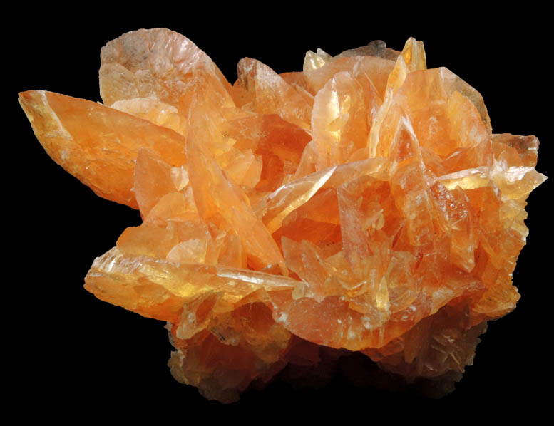 Gypsum from Salinas de Otuma, Pisco Province, Ica Department, Peru