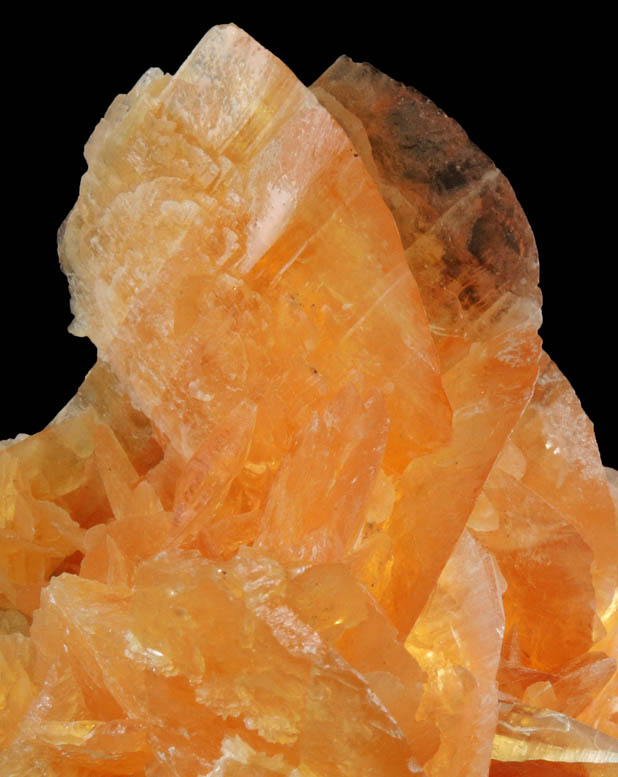 Gypsum from Salinas de Otuma, Pisco Province, Ica Department, Peru