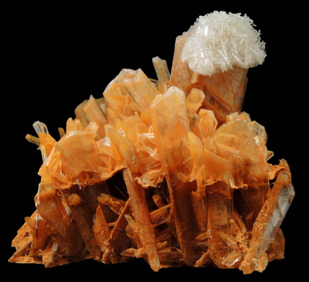 Gypsum on Gypsum from Pernatty Lagoon, Mount Gunson, South Australia, Australia