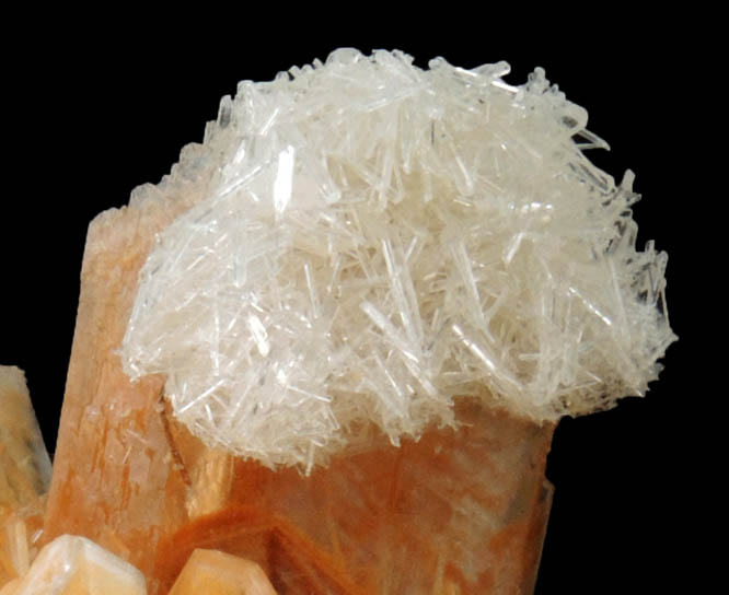 Gypsum on Gypsum from Pernatty Lagoon, Mount Gunson, South Australia, Australia