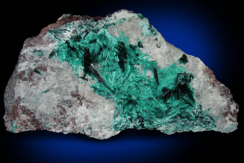 Brochantite from Milpillas Mine, Cuitaca, Sonora, Mexico