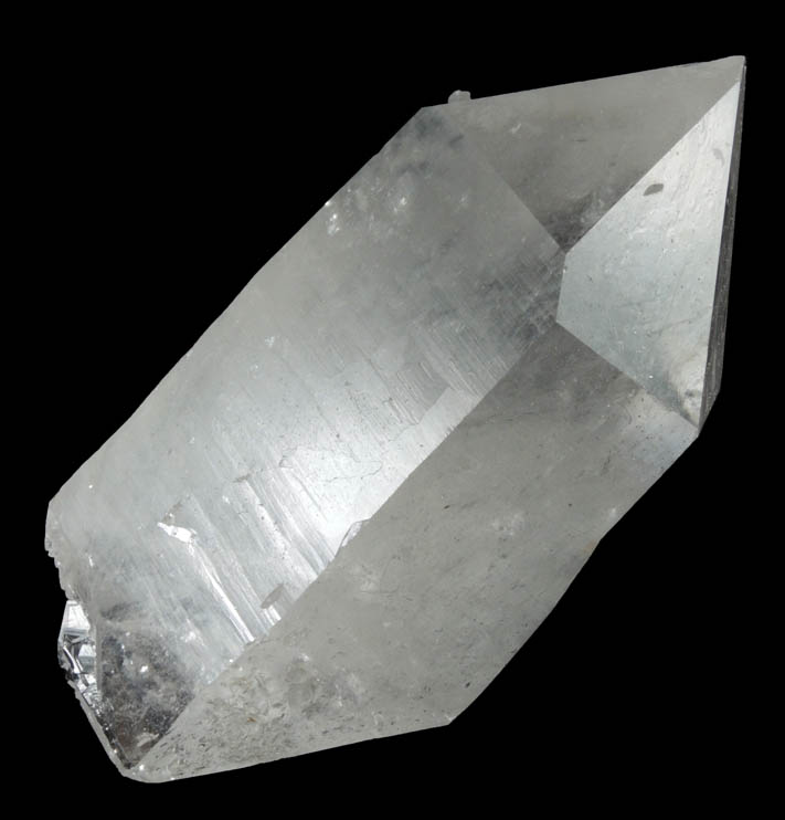 Quartz (doubly terminated) from Stanley Mines, Fisher Mountain, Mt. Ida, Montgomery County, Arkansas