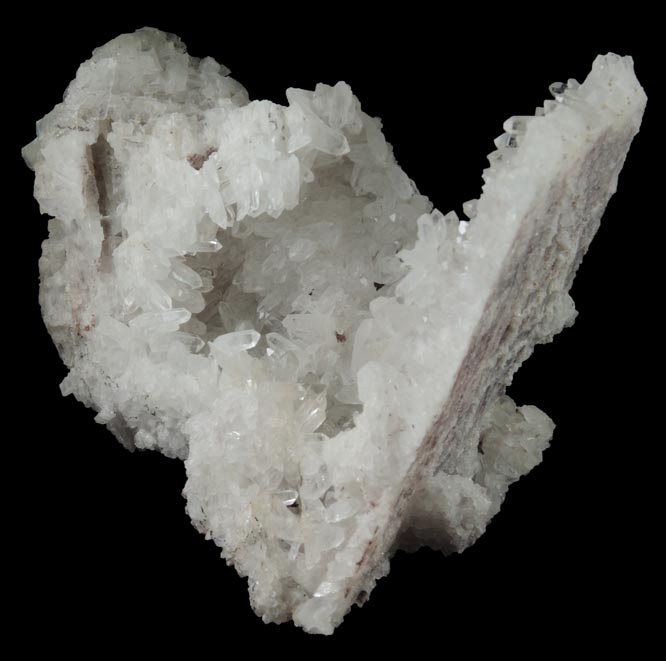 Quartz with pseudomorphic casts from Ouray District, Ouray County, Colorado