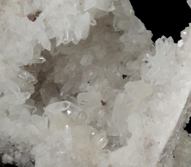 Quartz with pseudomorphic casts from Ouray District, Ouray County, Colorado