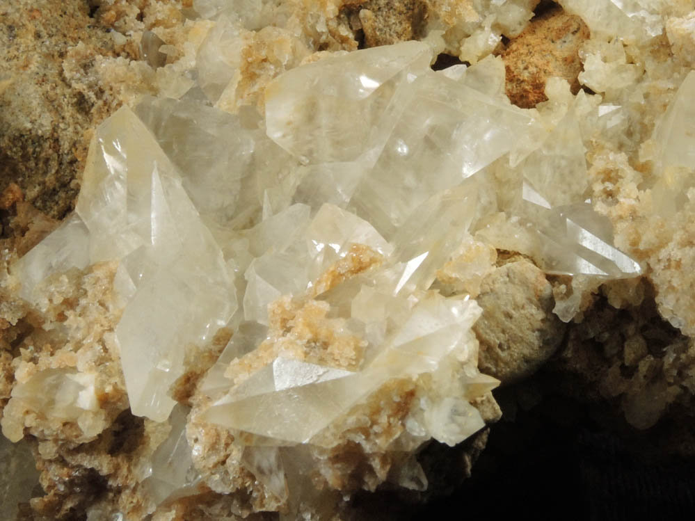 Calcite (butterfly-habit twinned crystals) from Santa Eulalia District, Aquiles Serdn, Chihuahua, Mexico