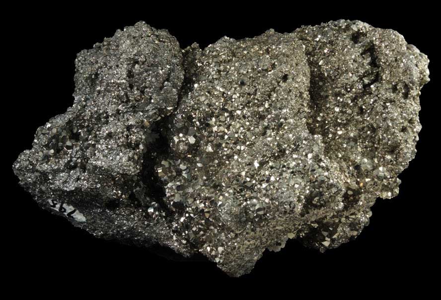 Pyrite with minor Quartz from Eagle Mine, Gilman, Eagle County, Colorado