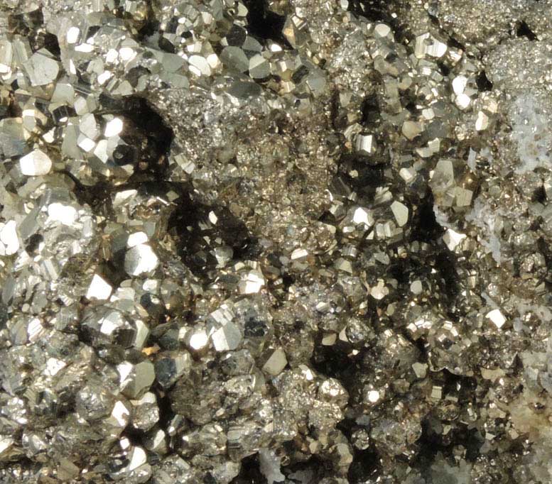 Pyrite with minor Quartz from Eagle Mine, Gilman, Eagle County, Colorado