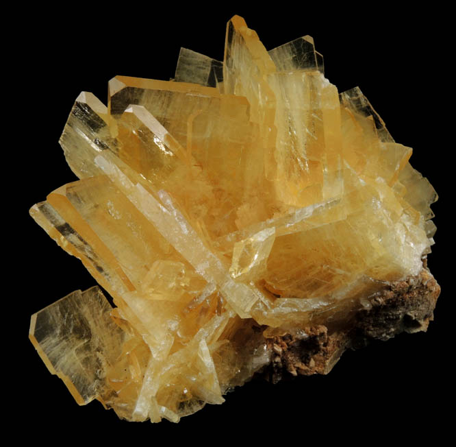 Barite from Cerro Warihuyn, Huanuco Department, Peru