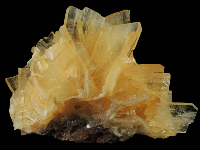 Barite from Cerro Warihuyn, Huanuco Department, Peru