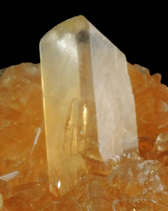 Gypsum (twinned crystals) from Salinas de Otuma, Pisco Province, Ica Department, Peru