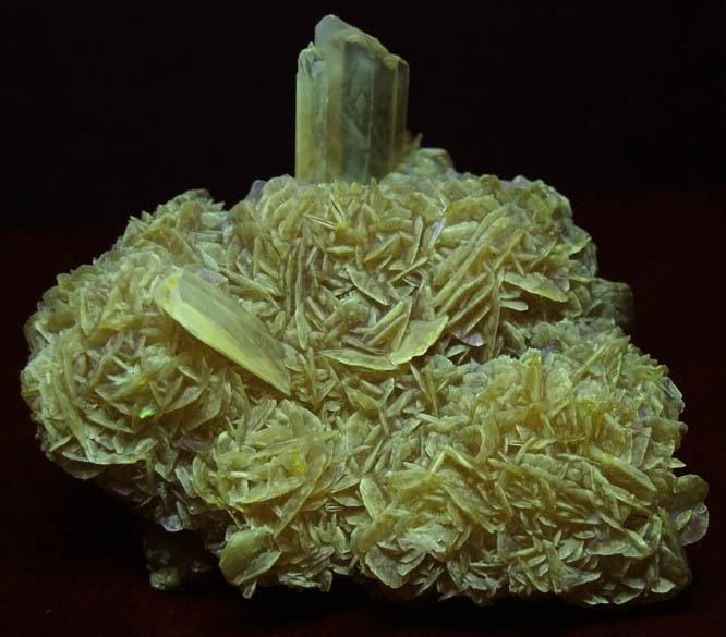 Gypsum (twinned crystals) from Salinas de Otuma, Pisco Province, Ica Department, Peru