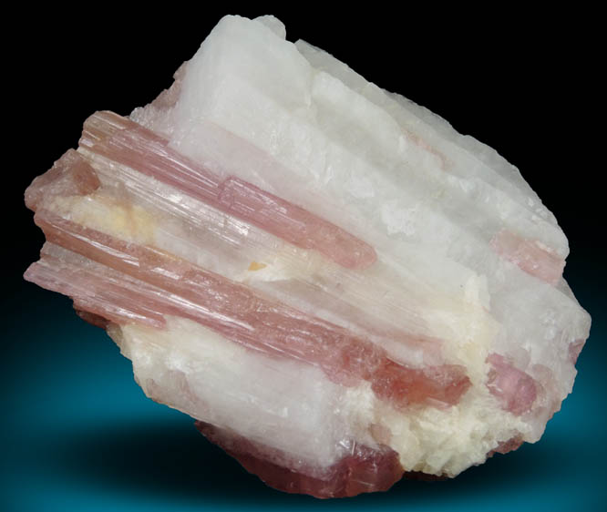 Elbaite var. Rubellite Tourmaline in Quartz from Minas Gerais, Brazil