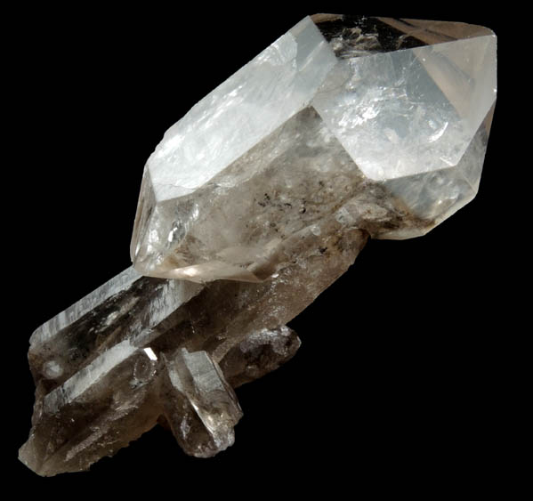 Quartz scepter-shaped formation from Tafelkop, Goboboseb Mountains, 27 km west of Brandberg Mountain, Erongo region, Namibia