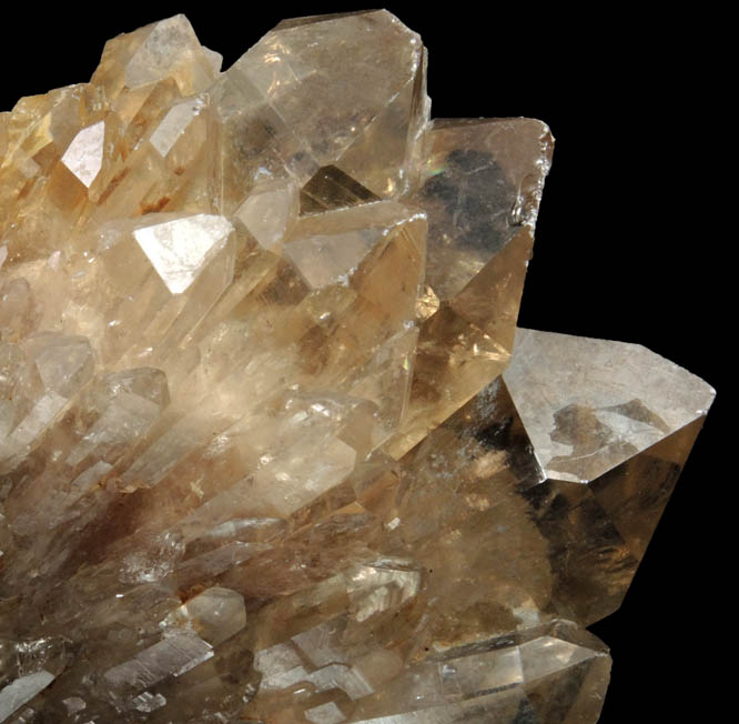 Quartz var. Citrine from Lwena, Katanga Copperbelt, Haut-Katanga Province, Democratic Republic of the Congo