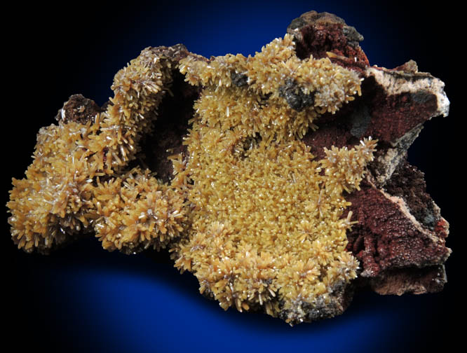 Mimetite from Santa Eulalia District, Aquiles Serdn, Chihuahua, Mexico