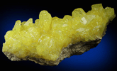 Sulfur from San Felipe, Baja California, Mexico