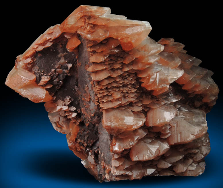 Calcite over Calcite from Fengjiashan Mine, Daye, Huangshi, Hubei, China