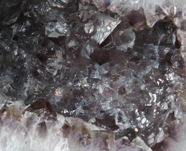 Quartz Geode with Calcite from Las Choyas, Chihuahua, Mexico