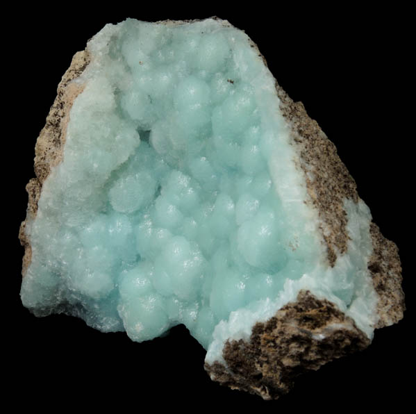 Hemimorphite from Santo Nio Mine, Guadalupe Victoria, Durango, Mexico