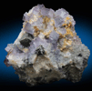 Fluorite, Quartz, Galena, Anglesite from Royal Flush Mine, Hansonburg District, 8.5 km south of Bingham, Socorro County, New Mexico